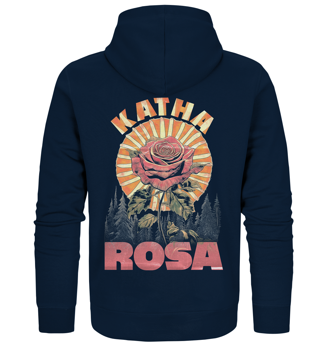 Rose - Bio Zipper Jacke