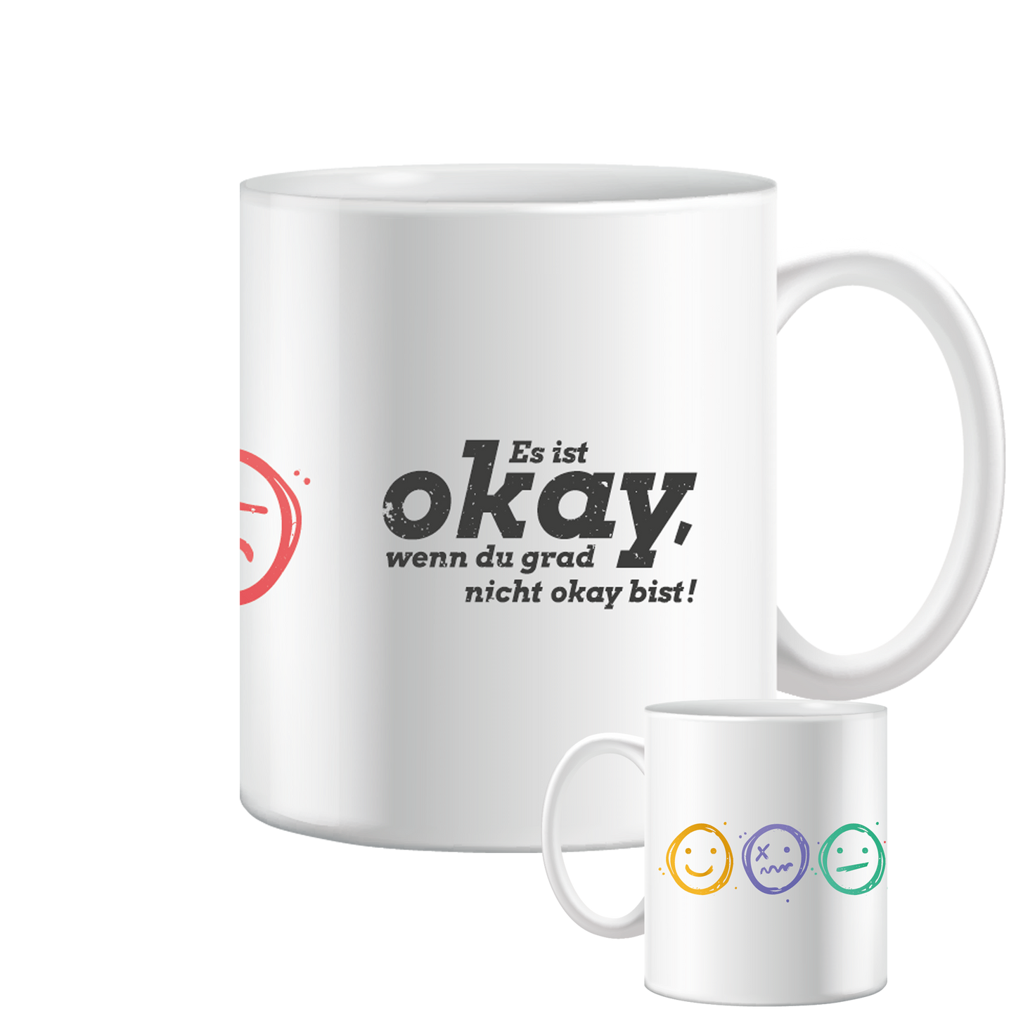 „Es ist okay“ Tasse – Katha Rosa x Lukas Linder