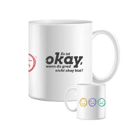 „Es ist okay“ Tasse – Katha Rosa x Lukas Linder