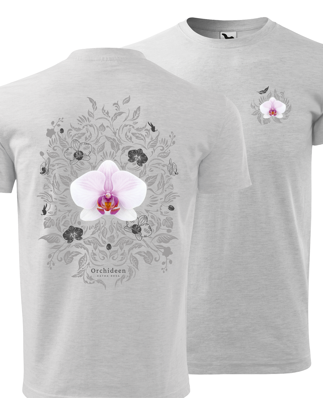 Shirt - Orchideen - Katha Rosa