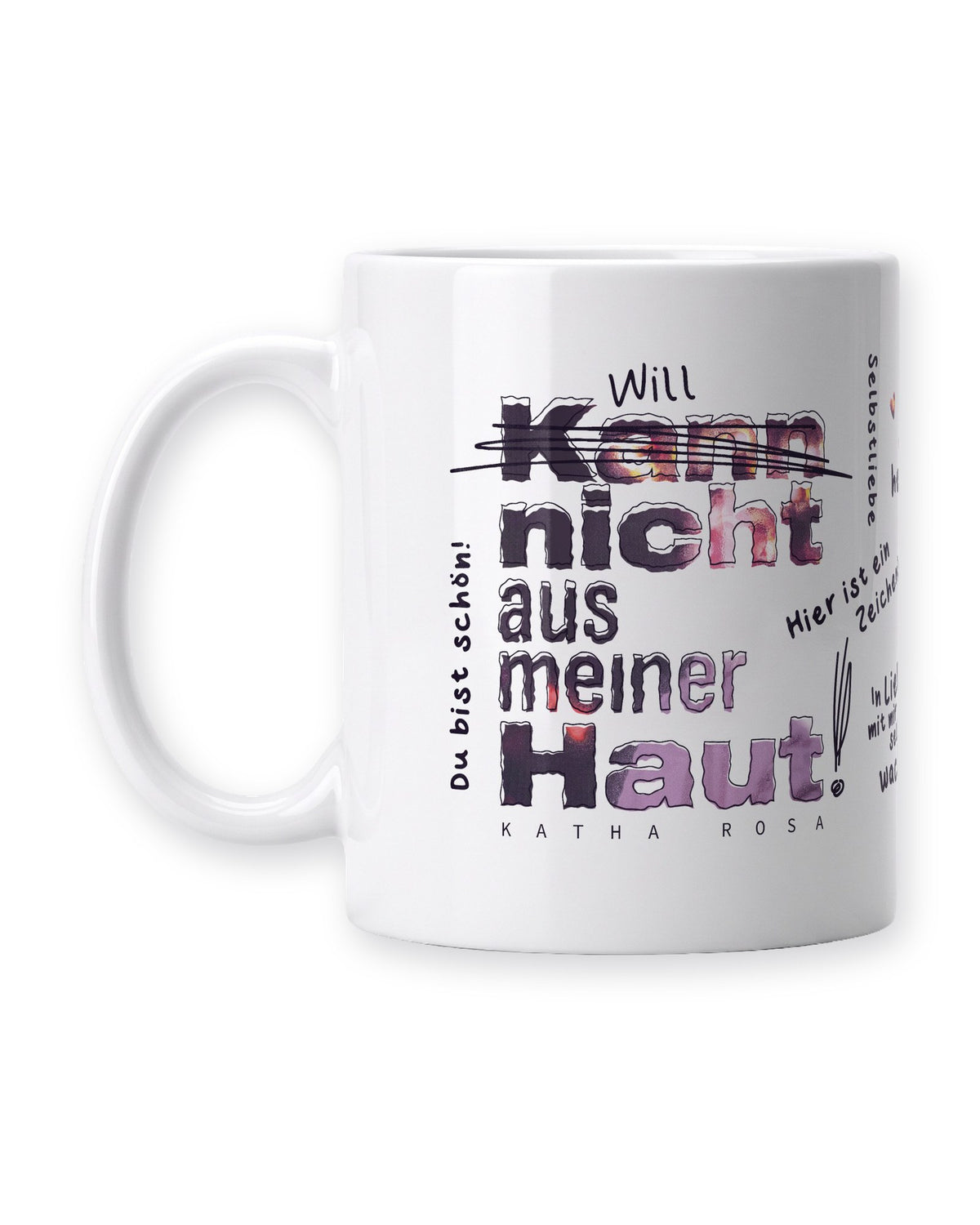 Kann nicht aus meiner Haut Tasse aus dem Bundle
