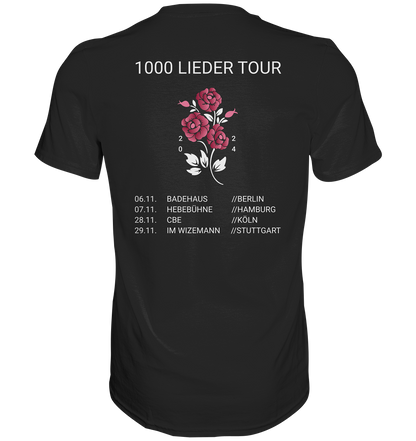 1.000 Lieder Tour - Tourshirt